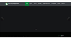 Desktop Screenshot of cluborientepetrolero.net
